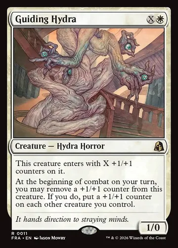 Guiding Hydra 11, carta de Magic: The Gathering de Reality Fracture