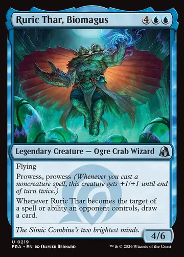 Ruric Thar, Biomagus 219, carta de Magic: The Gathering de Reality Fracture