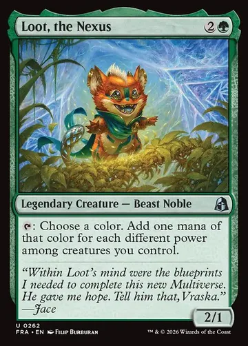 Loot, the Nexus 262, carta de Magic: The Gathering de Reality Fracture