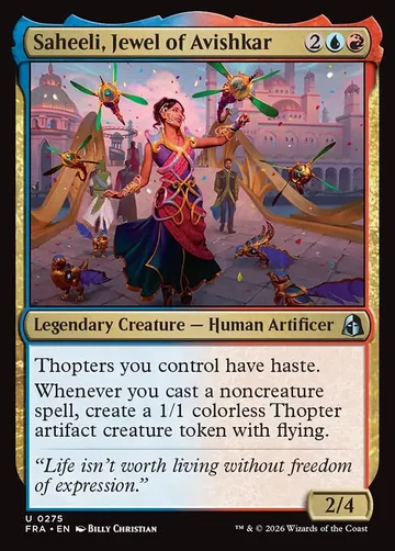 Saheeli, Jewel of Avishkar 275
