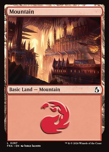 Mountain 287, carta de Magic: The Gathering de Reality Fracture