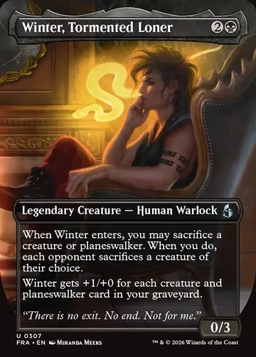 Winter, Tormented Loner 307