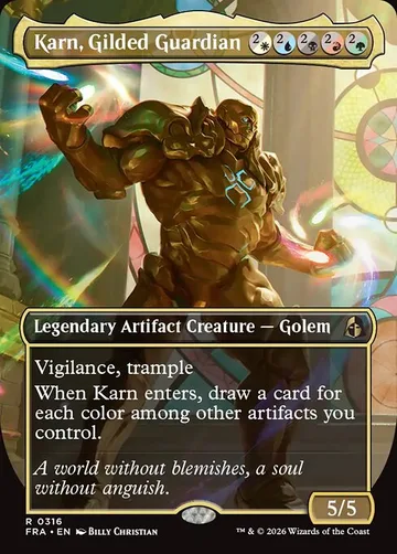 Karn, Gilded Guardian 316
