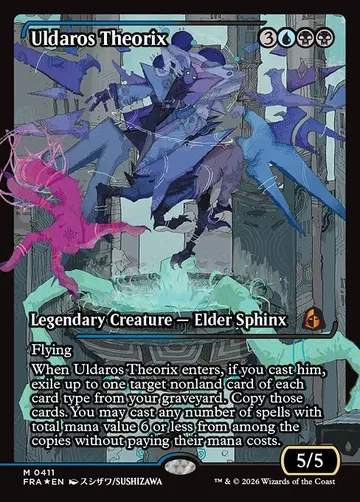 Uldaros Theorix 411, carta de Magic: The Gathering de Reality Fracture