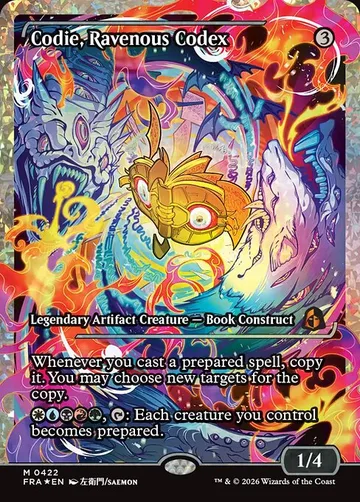 Codie, Ravenous Codex 422