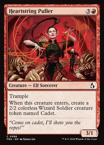 Heartstring Puller 86, carta de Magic: The Gathering de Reality Fracture