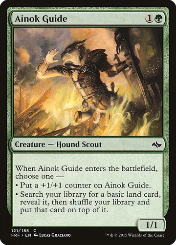 Ainok Guide 121, carta de Magic: The Gathering de Fate Reforged