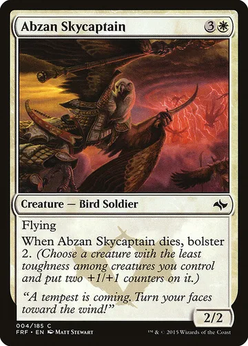 Abzan Skycaptain 4, carta de Magic: The Gathering de Fate Reforged