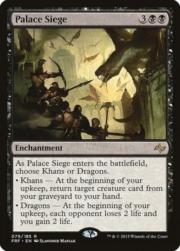 Palace Siege 79, carta de Magic: The Gathering de Fate Reforged