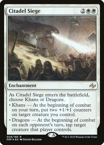 Citadel Siege 8★, carta de Magic: The Gathering de Fate Reforged