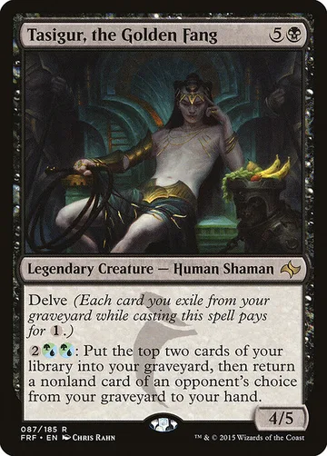 Tasigur, the Golden Fang 87, carta de Magic: The Gathering de Fate Reforged