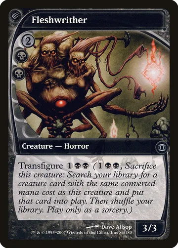 Fleshwrither 84, carta de Magic: The Gathering de Future Sight