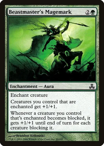 Beastmaster's Magemark 80, carta de Magic: The Gathering de Guildpact