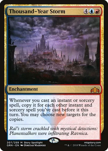 Thousand-Year Storm 207, carta de Magic: The Gathering de Guilds of Ravnica