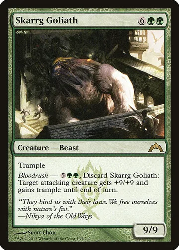 Skarrg Goliath 133, carta de Magic: The Gathering de Gatecrash