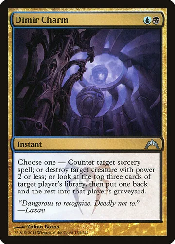 Dimir Charm 154, carta de Magic: The Gathering de Gatecrash