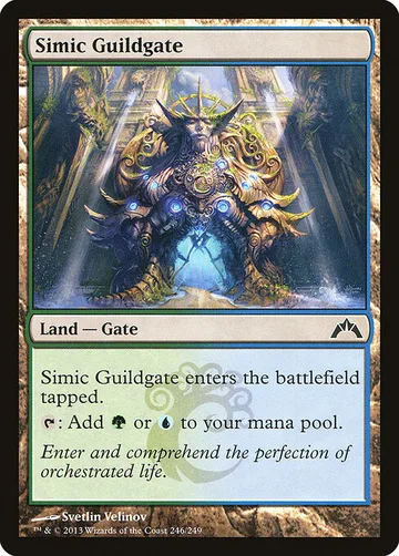 Simic Guildgate 246, carta de Magic: The Gathering de Gatecrash