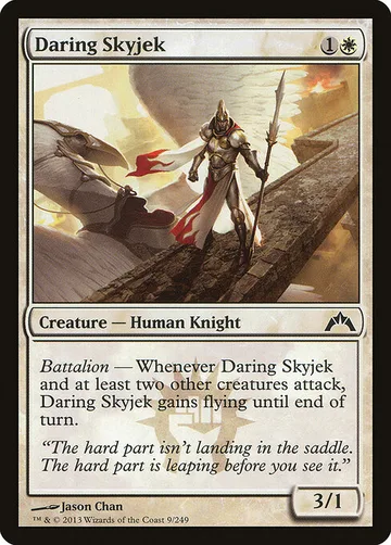 Daring Skyjek 9, carta de Magic: The Gathering de Gatecrash