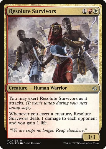 Resolute Survivors 142