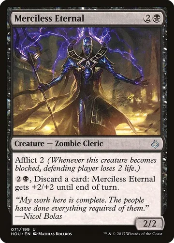 Merciless Eternal 71, carta de Magic: The Gathering de Hour of Devastation
