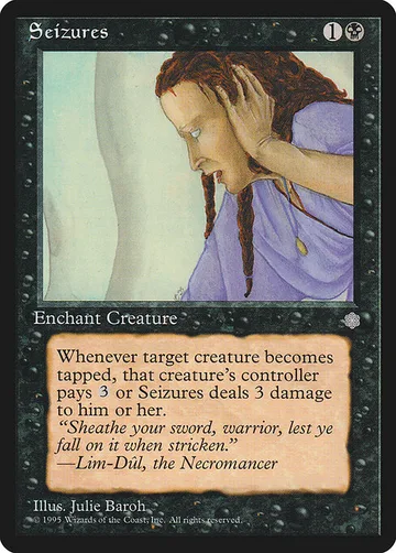 Seizures 159, carta de Magic: The Gathering de Ice Age