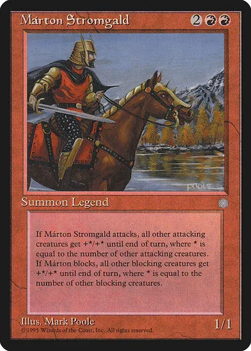 Márton Stromgald 199, carta de Magic: The Gathering de Ice Age