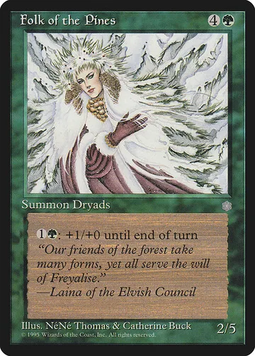 Folk of the Pines 235, carta de Magic: The Gathering de Ice Age