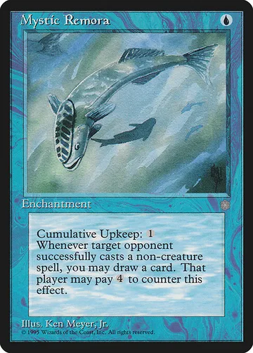 Mystic Remora 87, carta de Magic: The Gathering de Ice Age