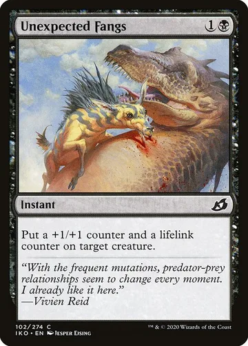Unexpected Fangs 102