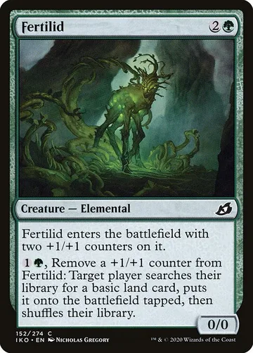 Fertilid 152, carta de Magic: The Gathering de Ikoria: Lair of Behemoths