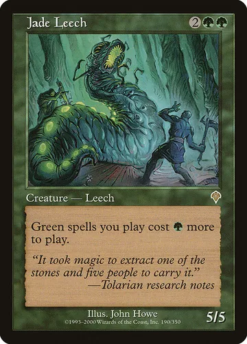 Jade Leech 190, carta de Magic: The Gathering de Invasion