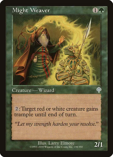Might Weaver 198, carta de Magic: The Gathering de Invasion