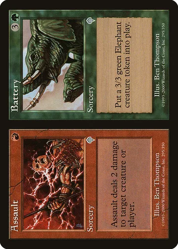 Assault // Battery 295, carta de Magic: The Gathering de Invasion