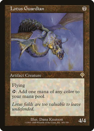 Lotus Guardian 305, carta de Magic: The Gathering de Invasion