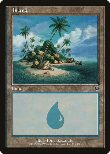 Island 335, carta de Magic: The Gathering de Invasion