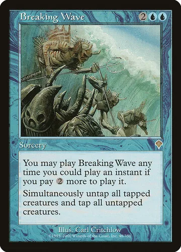Breaking Wave 48, carta de Magic: The Gathering de Invasion