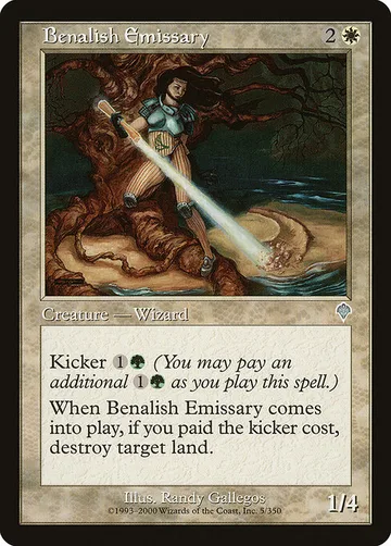 Benalish Emissary 5, carta de Magic: The Gathering de Invasion