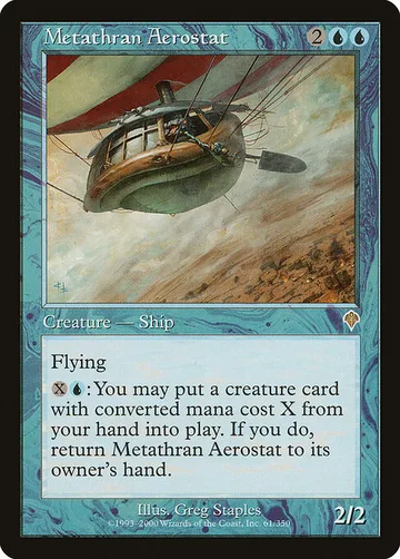 Metathran Aerostat 61, carta de Magic: The Gathering de Invasion