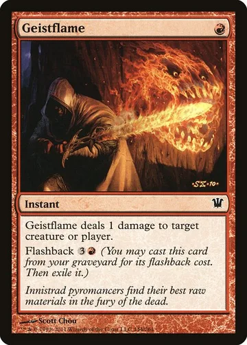 Geistflame 144, carta de Magic: The Gathering de Innistrad
