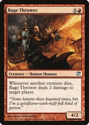 Rage Thrower 157, carta de Magic: The Gathering de Innistrad