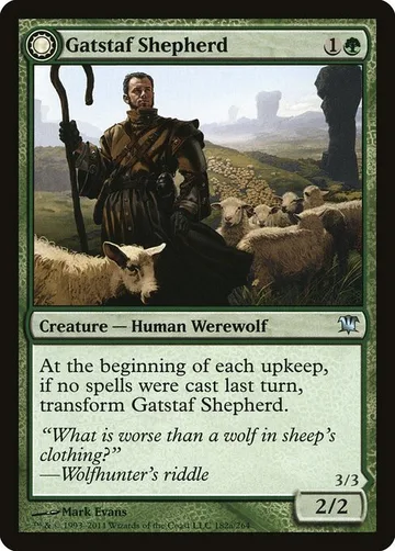 Gatstaf Shepherd // Gatstaf Howler 182, carta de Magic: The Gathering de Innistrad
