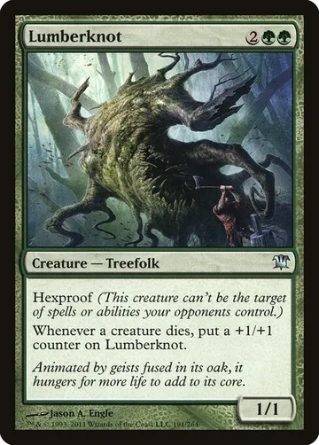 Lumberknot 191, carta de Magic: The Gathering de Innistrad