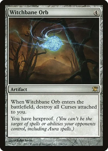 Witchbane Orb 236, carta de Magic: The Gathering de Innistrad