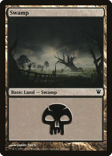 Swamp 256, carta de Magic: The Gathering de Innistrad