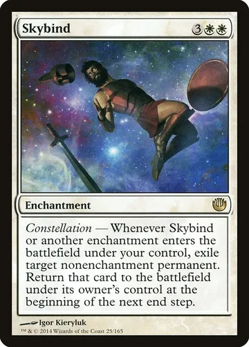 Skybind 25, carta de Magic: The Gathering de Journey into Nyx