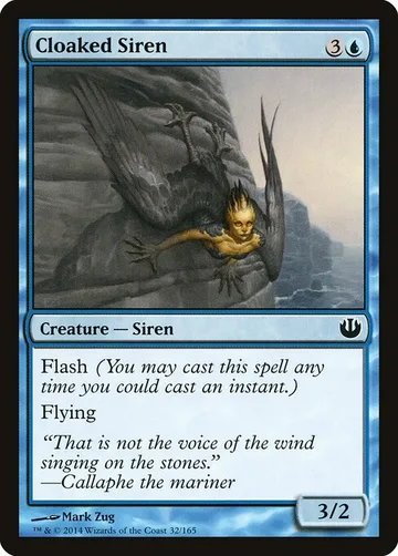 Cloaked Siren 32, carta de Magic: The Gathering de Journey into Nyx