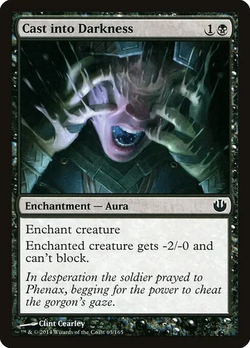 Cast into Darkness 63, carta de Magic: The Gathering de Journey into Nyx