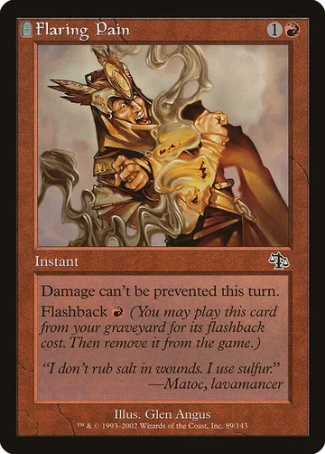 Flaring Pain 89