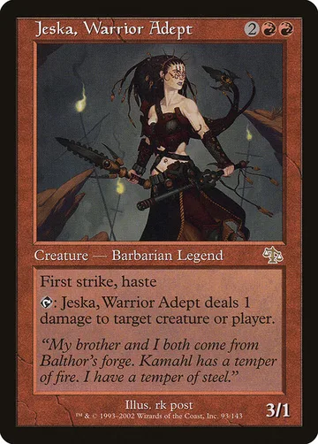 Jeska, Warrior Adept 93