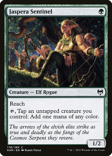 Jaspera Sentinel 178, carta de Magic: The Gathering de Kaldheim